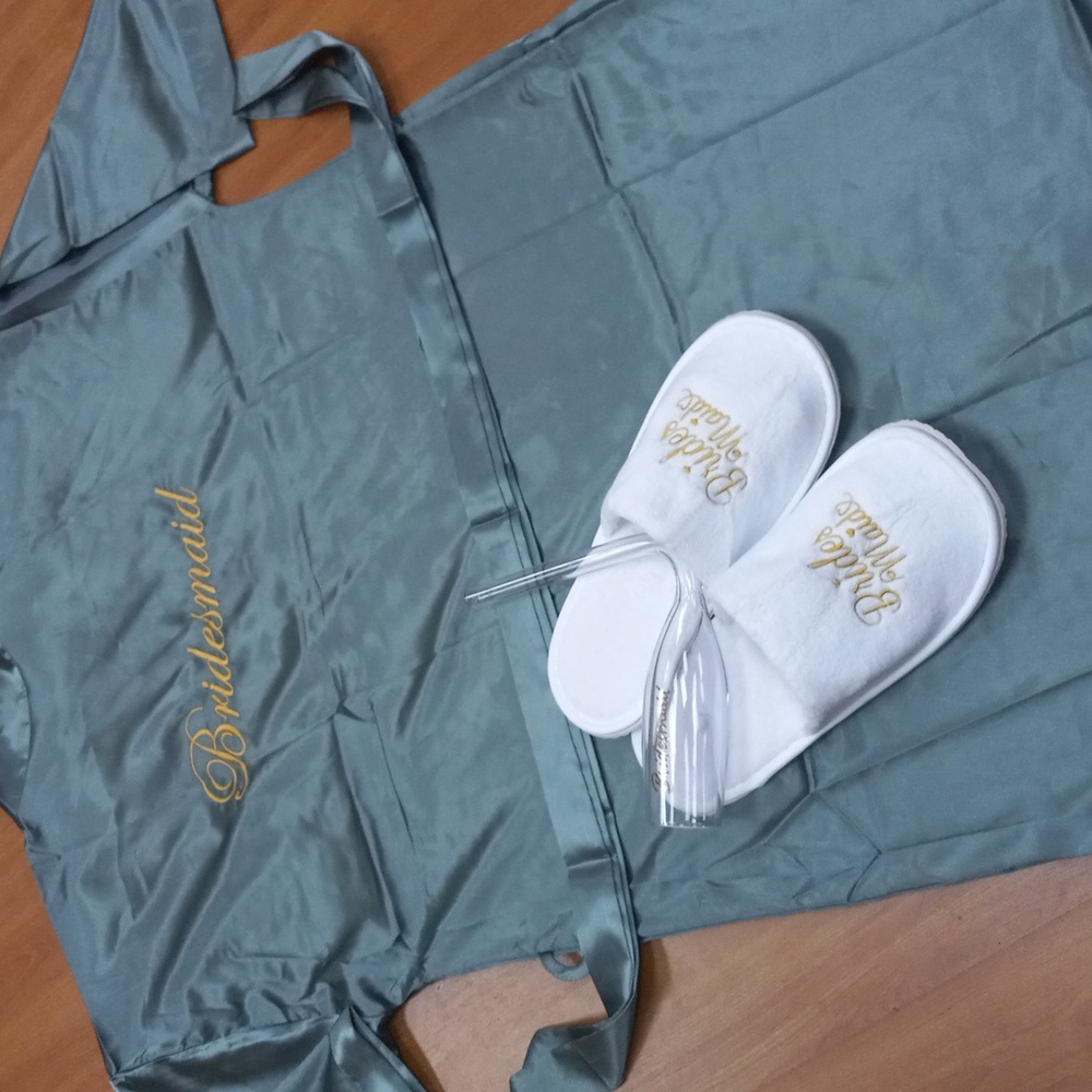 Four-piece bridesmaid gift set...